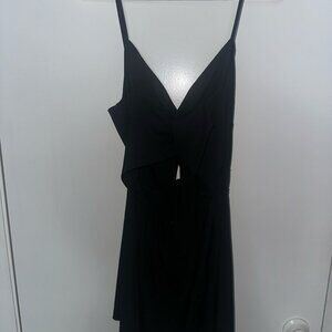 January 7 Black Tie Romper